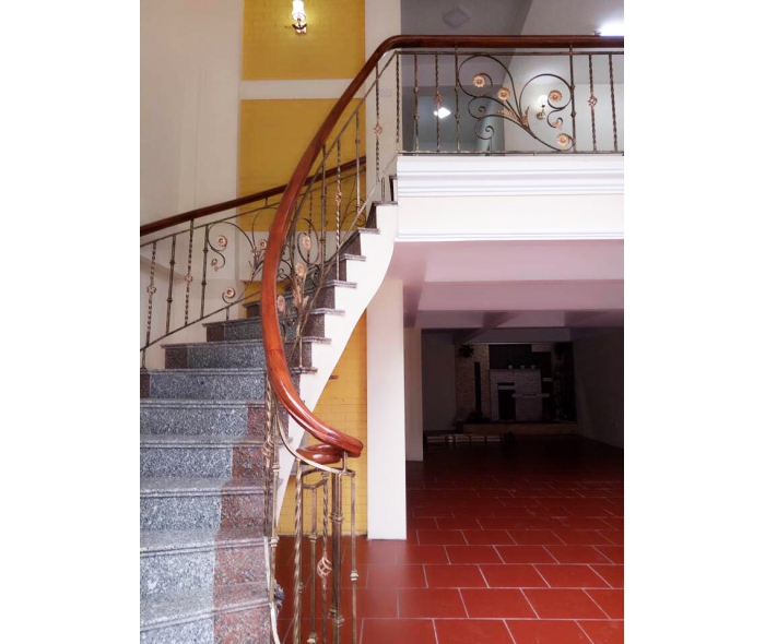 Cầu thang sắt nghệ thuật Châu Âu MDSCA09